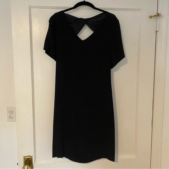 Sandro | Dresses | With Tags Sandro Black Short Sleeve Mini Dress | Poshmark